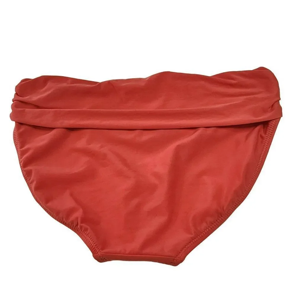 Be‎ Creative Swimwear Peach Bikini Bottoms Size 8